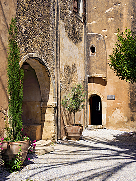 Arkadi Monastery, Rethymno Region, Crete, Greek Islands, Greece, Europe