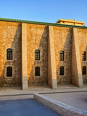 Saint Peter Monastery at sunset, City of Heraklion, Crete, Greek Islands, Greece, Europe