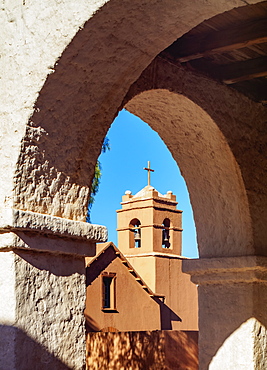 Church in San Pedro de Atacama, Antofagasta Region, Chile, South America