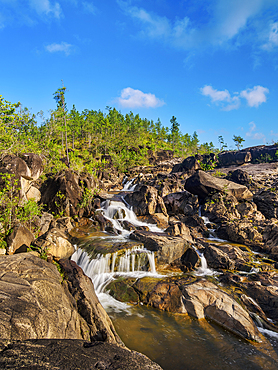 Waterfall at Rio On Pools, Mountain Pine Ridge Forest Reserve, Cayo District, Belize