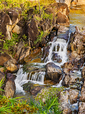 Waterfall at Rio On Pools, Mountain Pine Ridge Forest Reserve, Cayo District, Belize