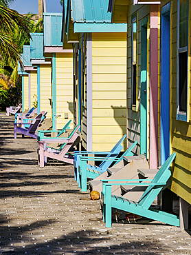 Waterfront of San Pedro Town, Ambergris Caye, Belize District, Belize