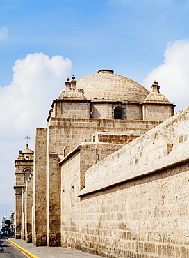 Santa Catalina Church, part of the Monastery, UNESCO World Heritage Site, Arequipa, Peru, South America