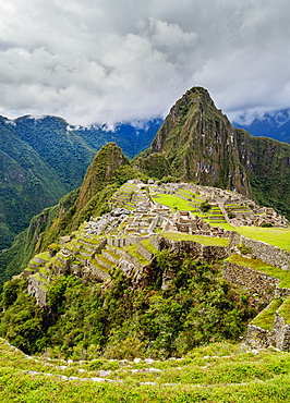 Machu Picchu Ruins, UNESCO World Heritage Site, Cusco Region, Peru, South America