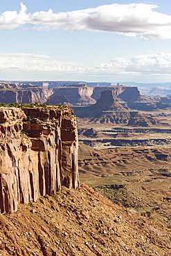 Rock formations in Canyonlands National Park, Moab, Utah, United States of America, North America