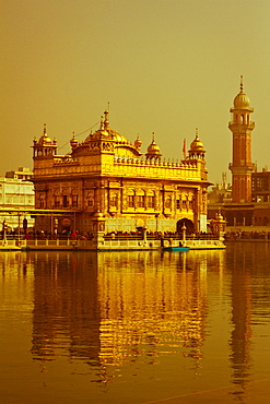 The Golden Temple of Amritsar, Punjab, India, Asia