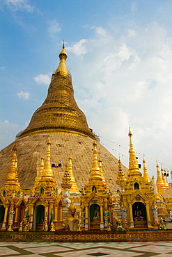 Shwedagon Pagoda, Yangon (Rangoon), Mynamar (Burma), Asia