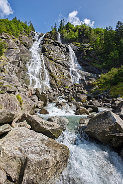 Nardis Waterfalls, Genova Valley, Trentino, Italy, Europe