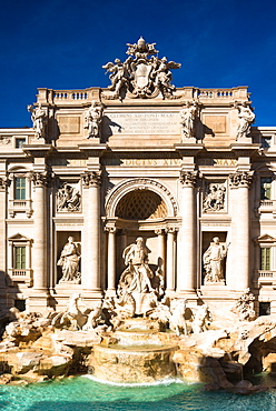 Trevi Fountain (Fontana di Trevi), Rome, Lazio, Italy, Europe