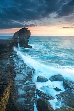 Pulpit Rock, Portland Bill, Isle of Portland, Jurassic Coast, UNESCO World Heritage Site, Dorset, England, United Kingdom, Europe