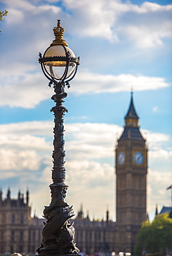 Houses of Parliament from South Bank, London, England, United Kingdom, Europe