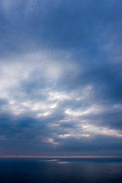 Atlantic Ocean clouds, Ireland, Europe