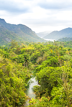 El Nicho valley in the Sierra del Escambray mountains not far from Cienfuegos, Cuba, West Indies, Caribbean, Central America