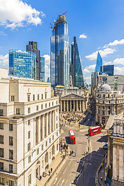 City of London skyline, London, England, United Kingdom, Europe