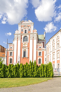 Frederic Chopin Park and the Jesuit College, Old Town, Poznan, Poland, Europe