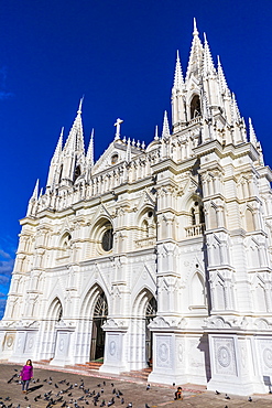 A view of the Cathedral of Santa Ana, Santa Ana, El Salvador, Central America