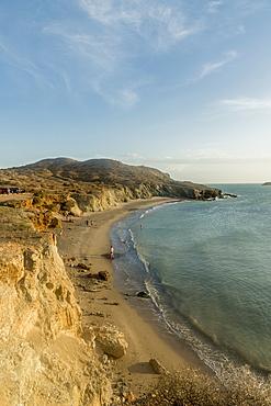 The view from Ojo Agua viewpoint in Cabo de la Vela, Guajira, Colombia, South America