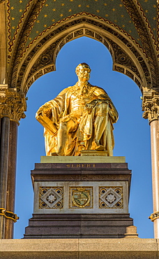 The Albert Memorial in Kensington Gardens, London, England, United Kingdom, Europe