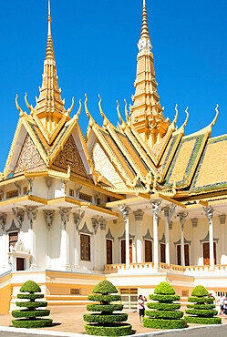 Royal Palace, Phnom Penh, Cambodia, Indochina, Southeast Asia, Asia