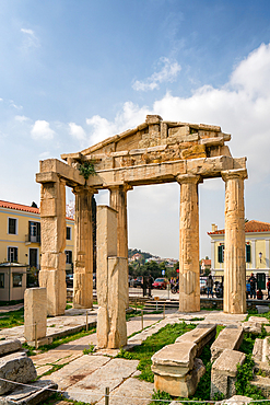 Roman Forum Agora of Athens in Greece