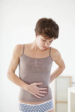 Abdominal pain in an adolescent