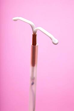 Copper IUD.