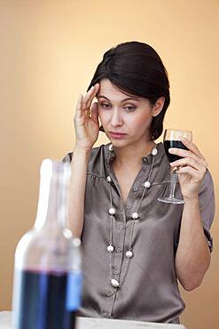 Woman drinking