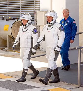 SpaceX Demo-2 Astronauts