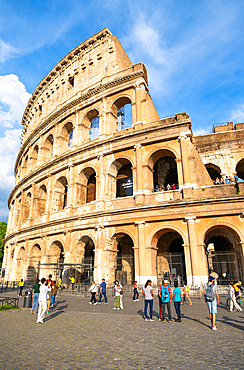 The Colosseum (Colosseo), UNESCO, Rome, Lazio, Italy