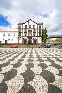 The Church of Saint John the Evangelist of the College of Funchal at Praca do Municipio, Funchal, Madeira, Portugal, Atlantic, Europe