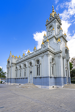 Saint Stephen's Orthodox Church, made of iron, Fatih, Istanbul, Turkey, Europe