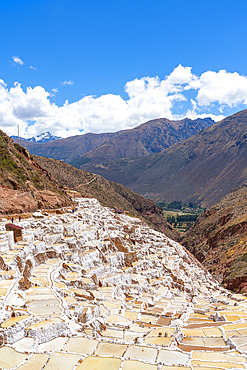 Salt mines of Maras, Salinas de Maras, Cuzco Region, Peru