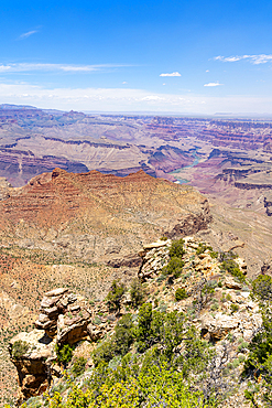 Grand Canyon, Navajo Point, Grand Canyon National Park, UNESCO World Heritage Site, Arizona, United States of America, North America