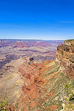 Grand Canyon, from Hermit Road near Mohave Point, Grand Canyon National Park, UNESCO World Heritage Site, Arizona, United States of America, North America