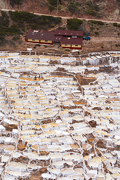 Salineras de Maras, Sacred Valley, Cusco, Peru, South America