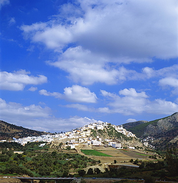 Distant View of Moulay Idriss, Morocco