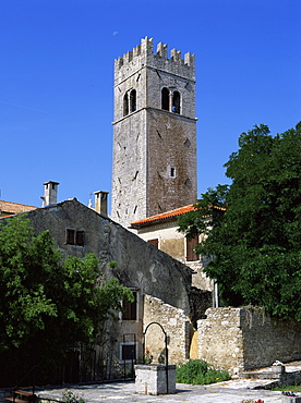 St. Stephen's church, Motovun, Istria district, Croatia, Europe