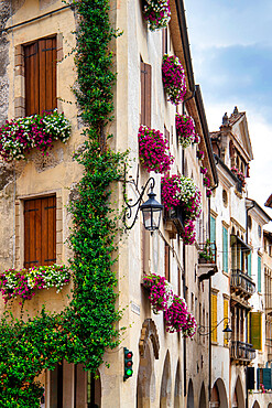 Historic center, Asolo, Treviso, Veneto, Italy, Europe