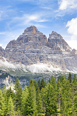 Tre Cime di Lavaredo, Belluno Dolomites, Auronzo di Cadore, Belluno District, Veneto, Italy, Europe