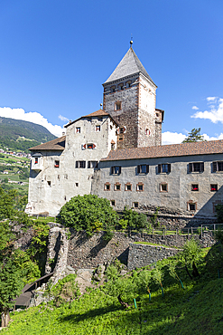 Castel Trostburg, Val Gardena, Bozen district, Sudtirol (South Tyrol), Italy, Europe