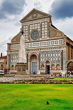 Basilica of Santa Maria Novella, Piazza Santa Maria Novella, Florence, Tuscany, Italy