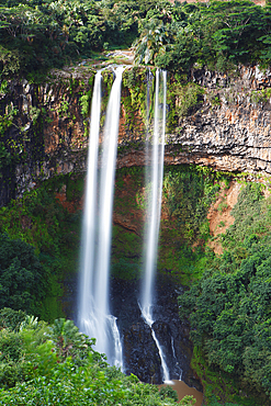 Chamarel Falls, Mauritius, Indian Ocean, Africa