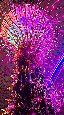 Gardens By The Bay light show, Singapore
