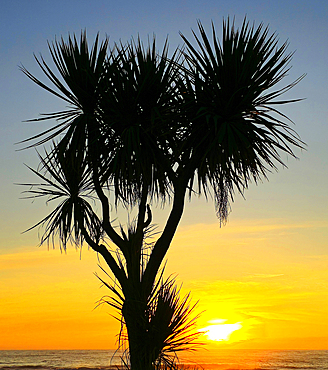 Sunset, Hokitika, South Island, New Zealand