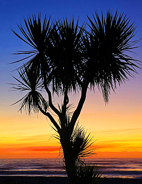 Sunset, Hokitika, South Island, New Zealand
