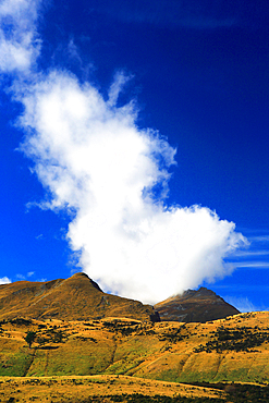 Mountains above Glenorchy, near Queenstown, South Island, New Zealand