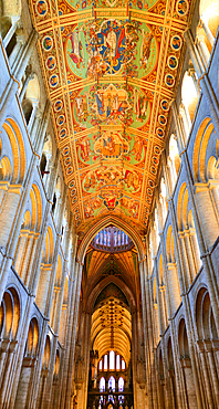 Ely Cathedral interior, Ely, Cambridgeshire, England, UK