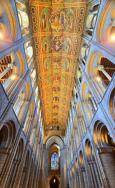 Ely Cathedral interior, Ely, Cambridgeshire, England, UK