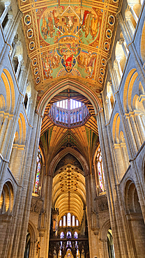 Ely Cathedral interior, Ely, Cambridgeshire, England, UK
