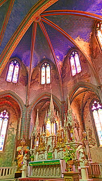 Mirepoix Cathedral, Interior, Ariege, France